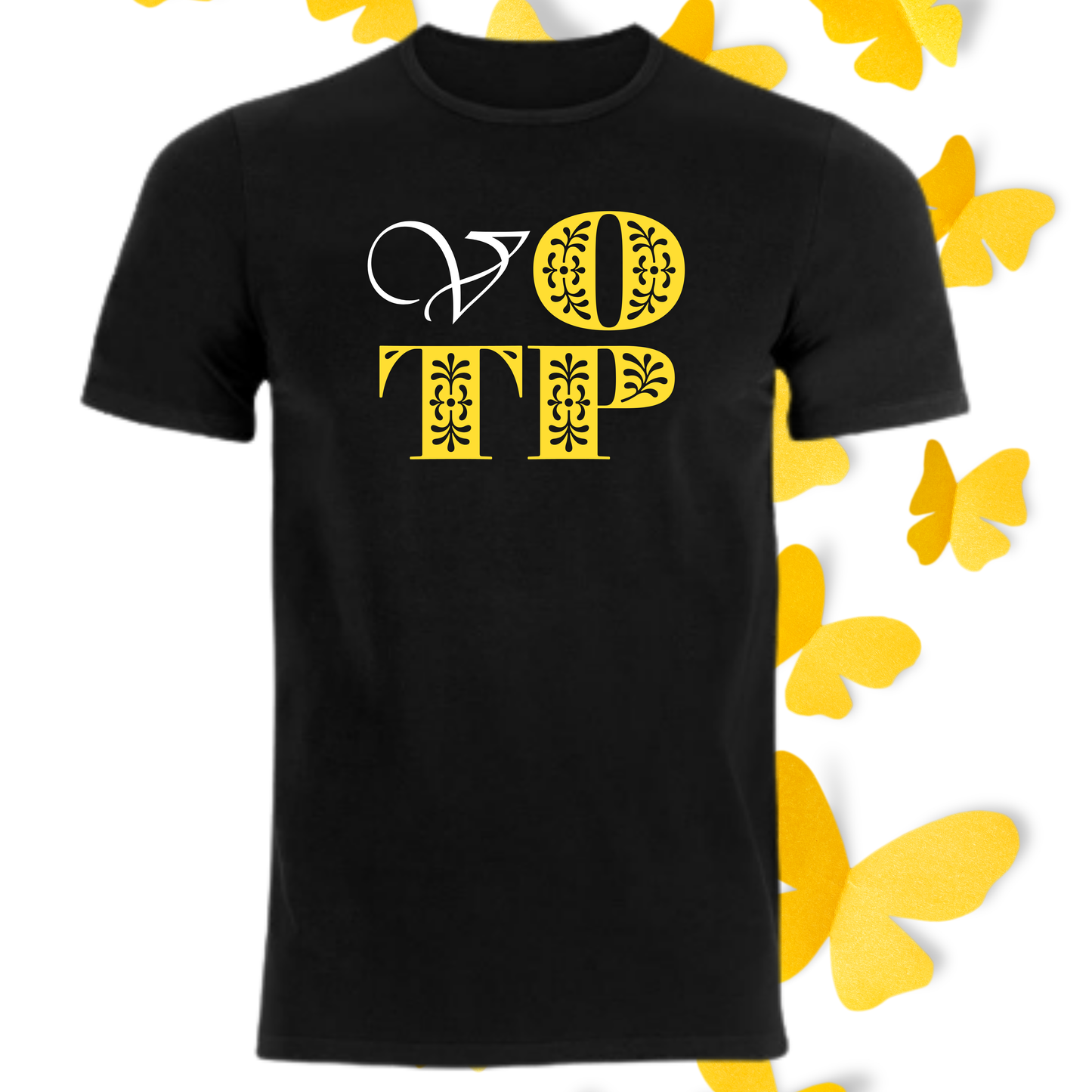 VOTP Flowered short sleeve T-Shirt