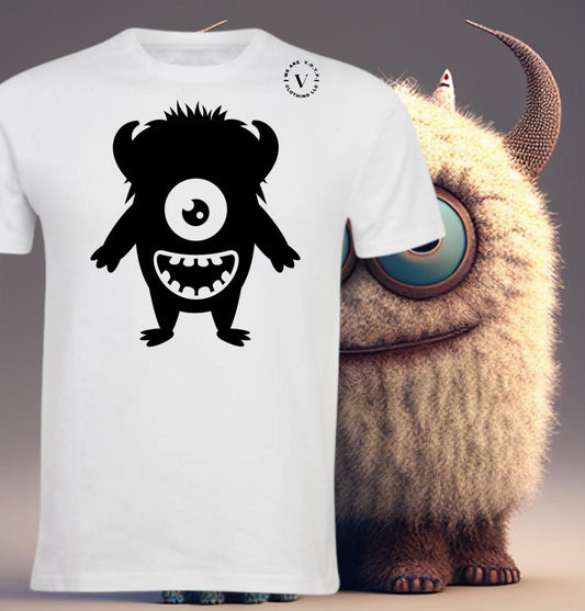 "They made a monster out of me" - short sleeved T-Shirt