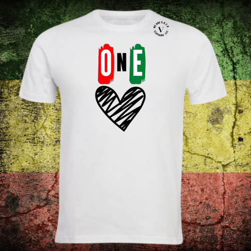 One Love - short sleeved T