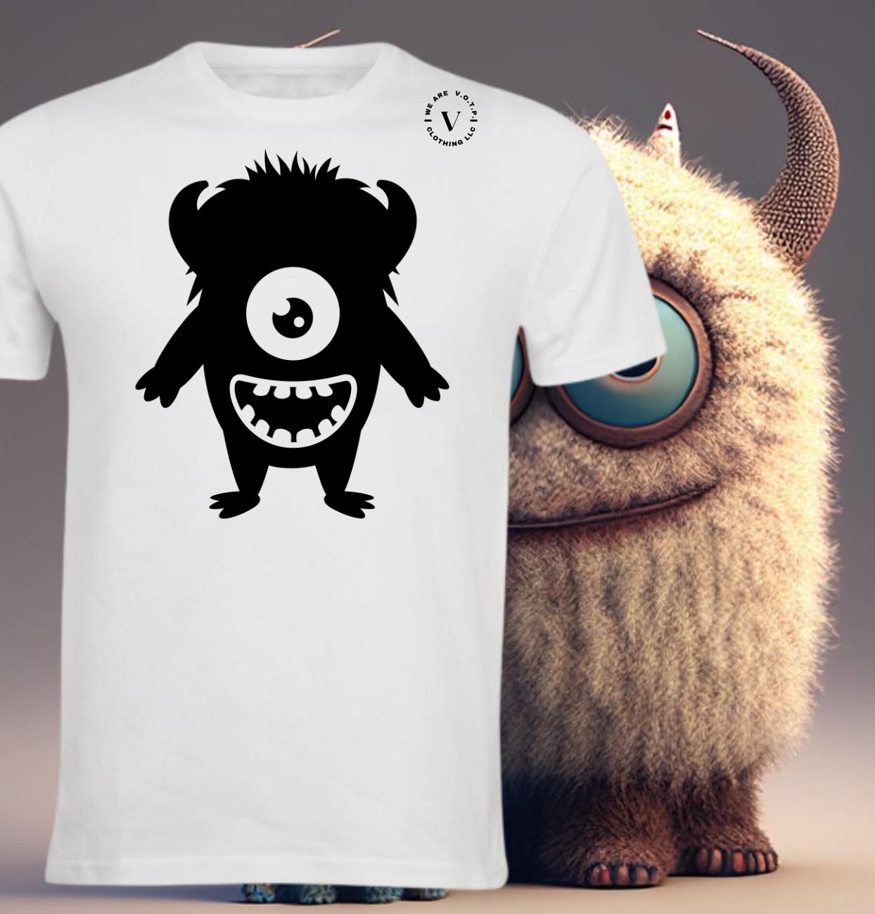 "They made a monster out of me" - short sleeved T-Shirt